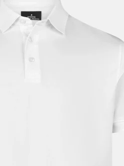 Ragman Herren Poloshirt - Basic in weiß