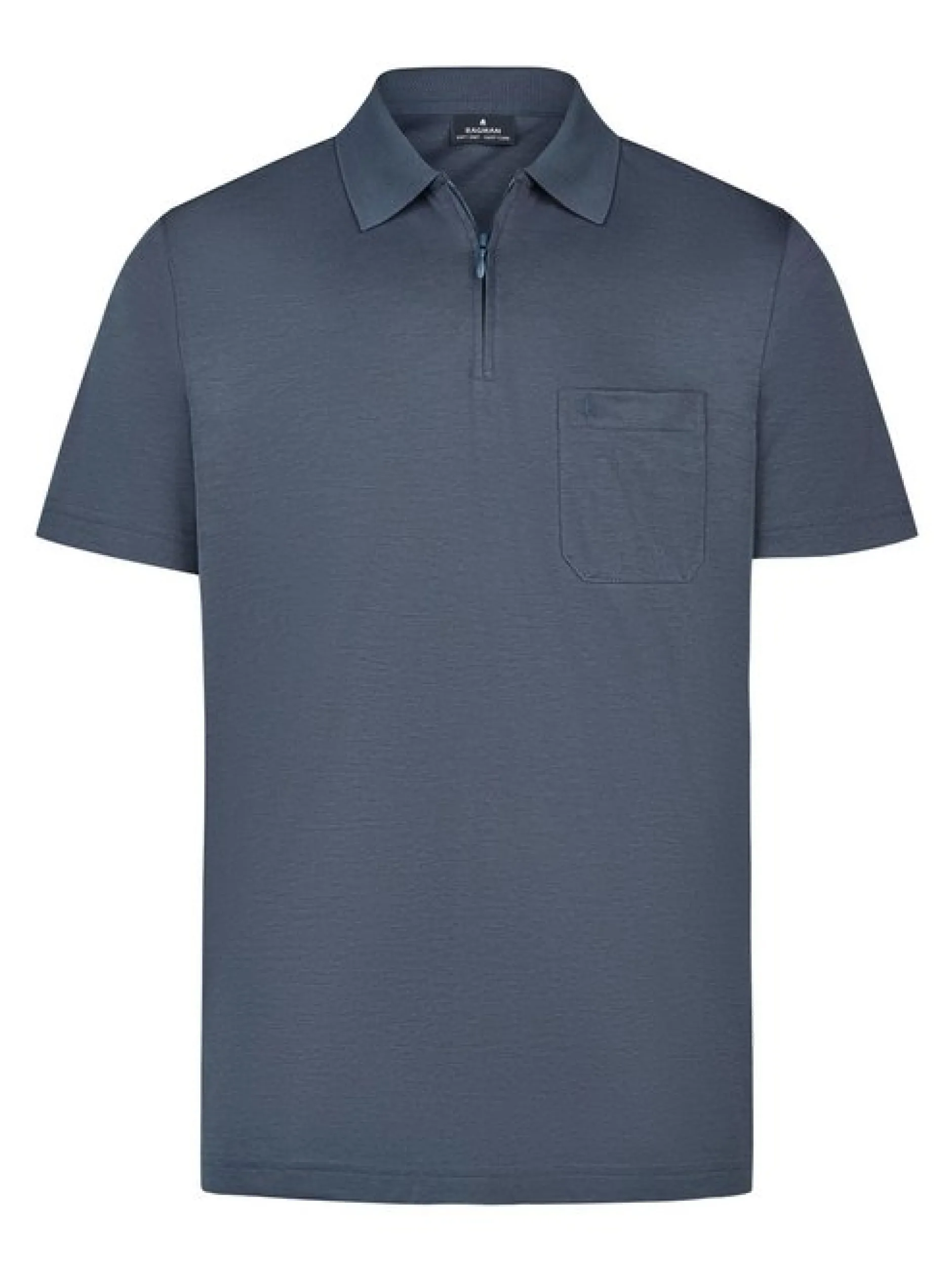 Ragman Herren Poloshirt in blau