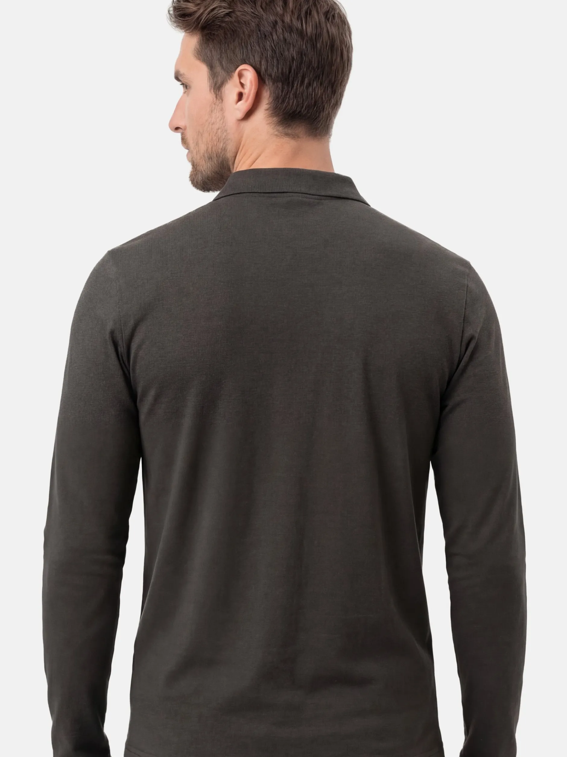 Ragman Herren Poloshirt in grau
