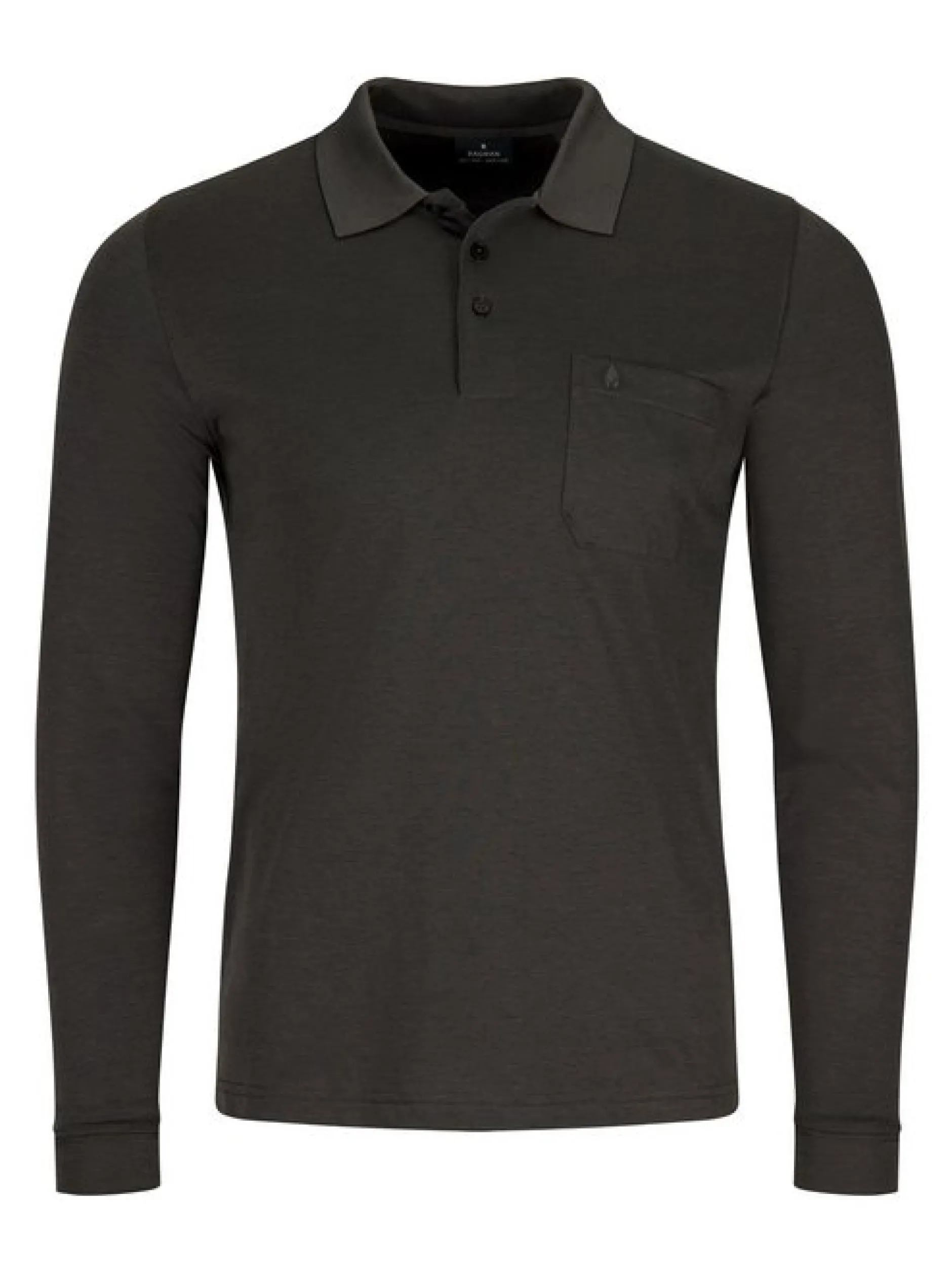 Ragman Herren Poloshirt in grau