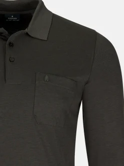 Ragman Herren Poloshirts im 3er-Pack in grau
