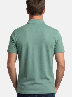 Ragman Herren Poloshirts im 2er-Pack in grün