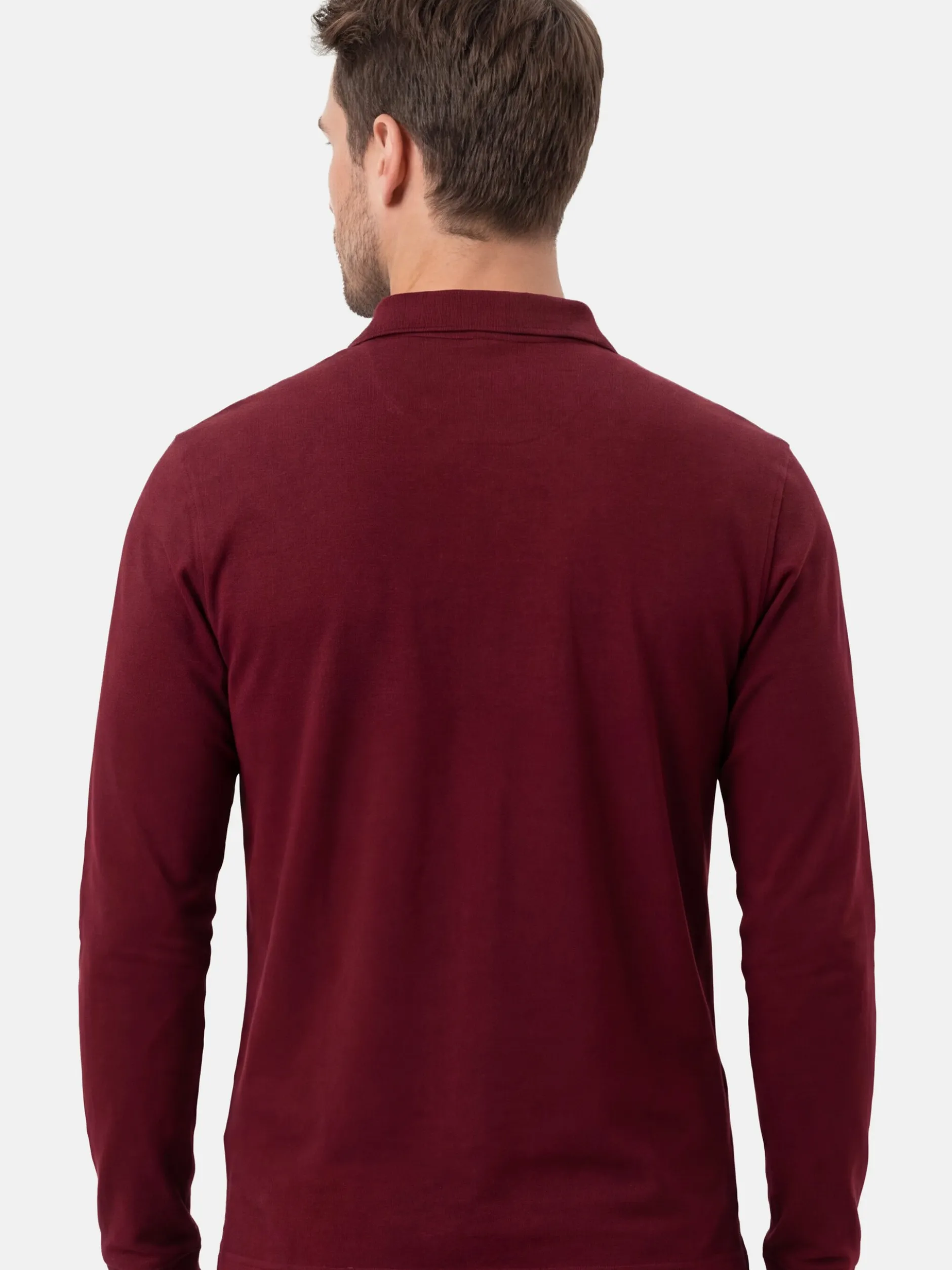 Ragman Herren Poloshirts im 3er-Pack in rot