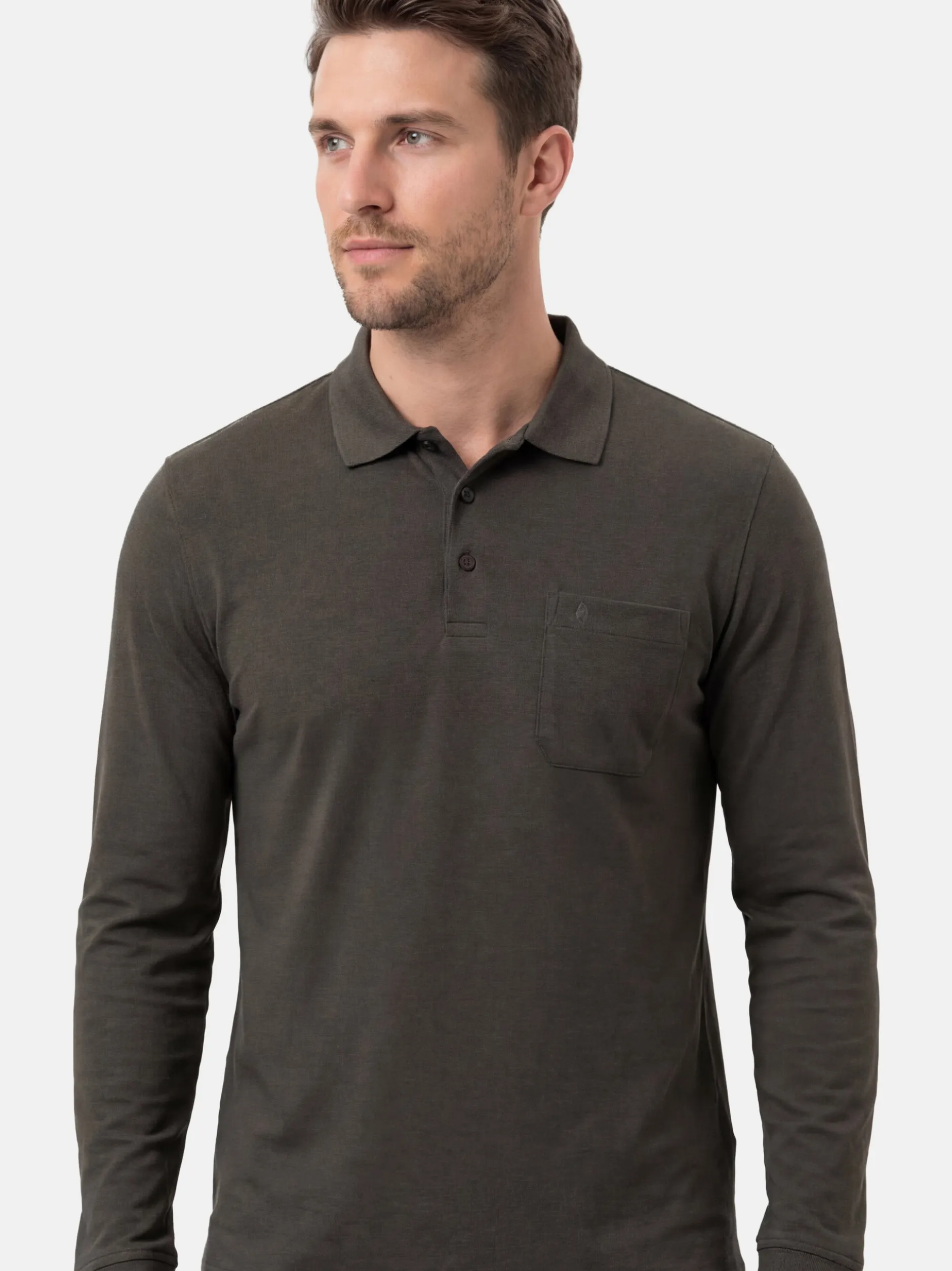 Ragman Herren Poloshirts im 3er-Pack in blau
