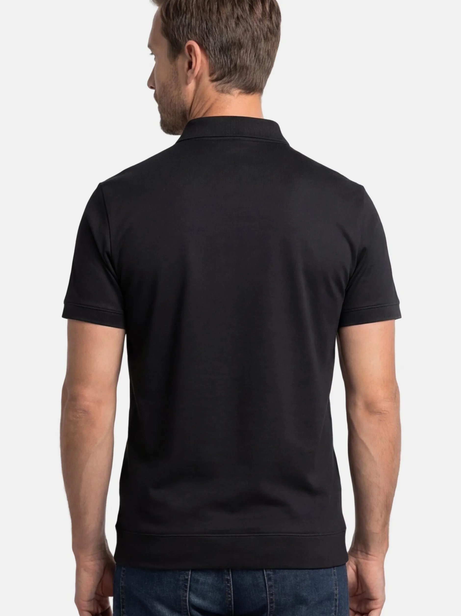 Ragman Herren Poloshirts im 2er-Pack in mehrfarbig