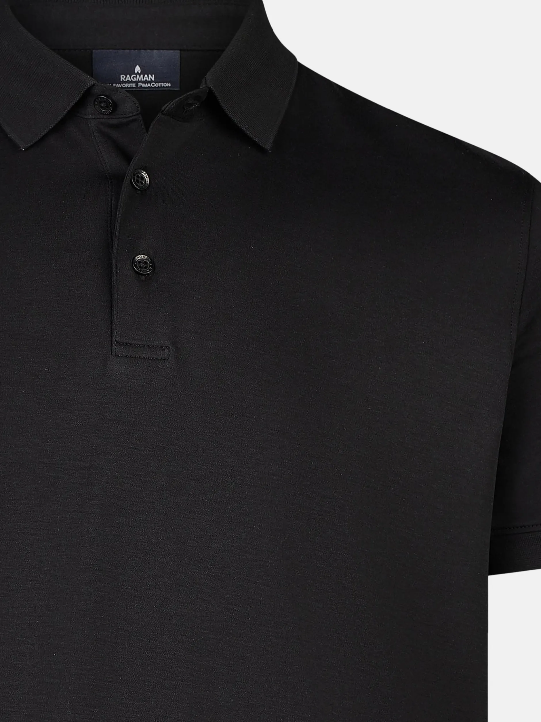 Ragman Herren Poloshirts im 2er-Pack in mehrfarbig