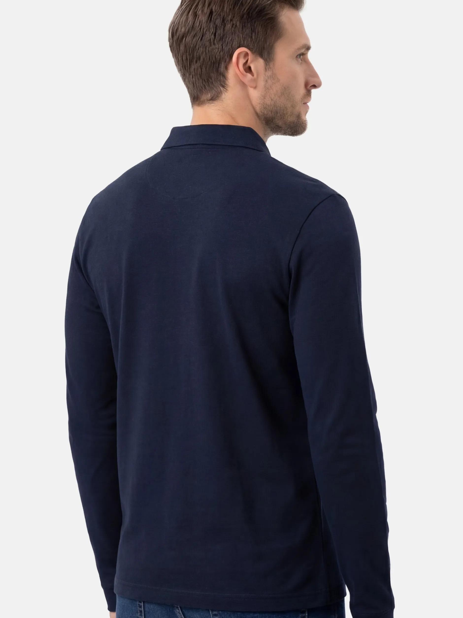 Ragman Herren Poloshirts im 2er-Pack in blau