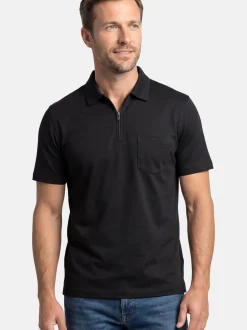 Ragman Herren Poloshirts im 2er-Pack in mehrfarbig