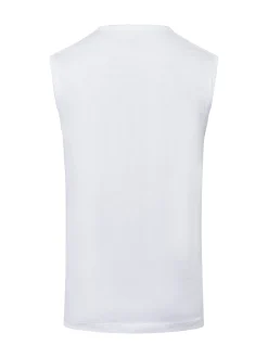 Ragman Herren Tank Top im 2er-Pack in weiß