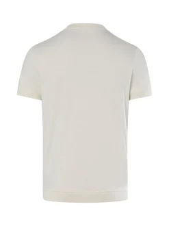 Ragman Herren T-Shirt in ecru - Ausschnitt: Rundhals