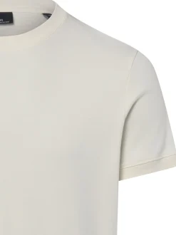 Ragman Herren T-Shirt in ecru - Ausschnitt: Rundhals