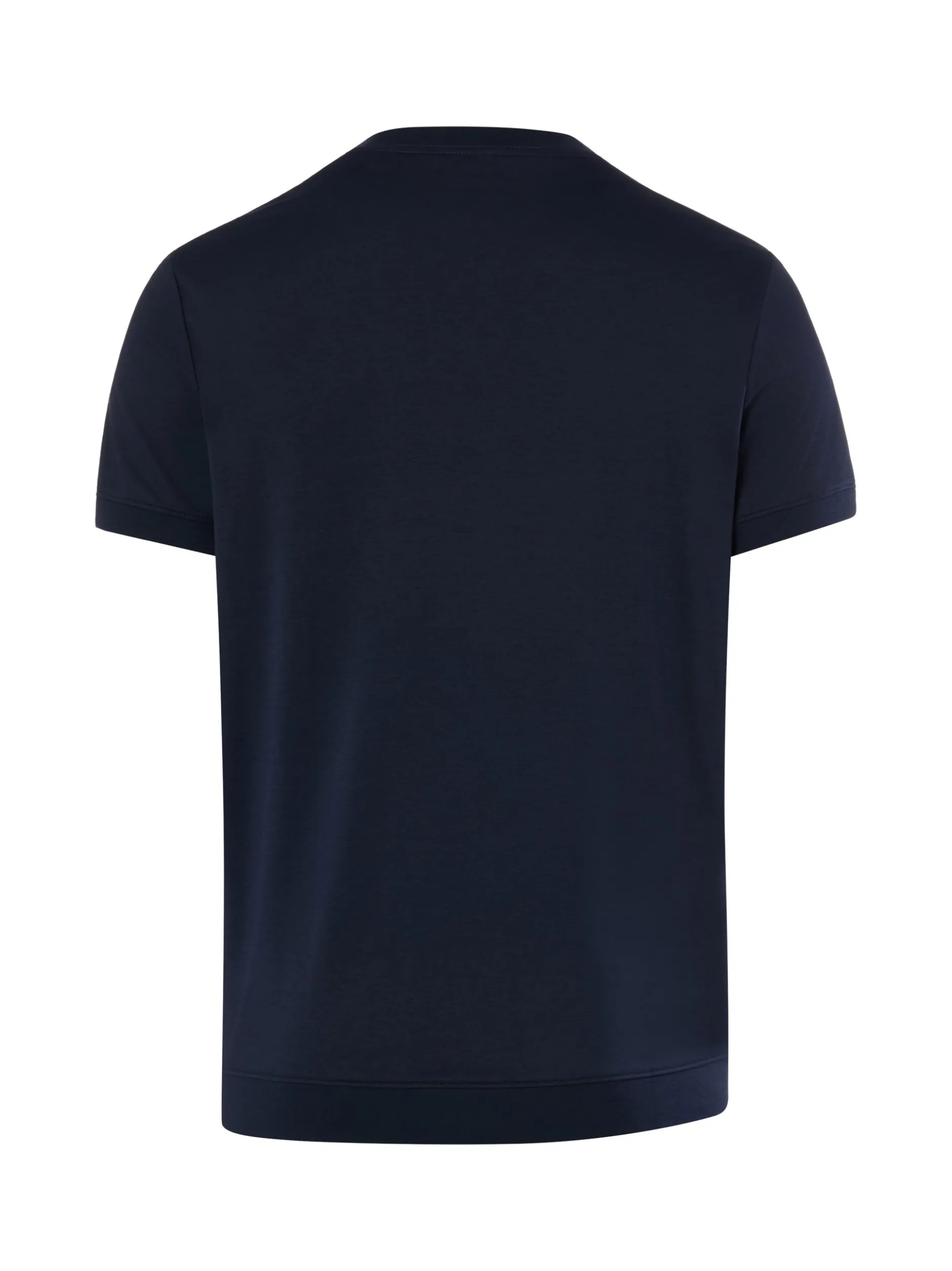 Ragman Herren T-Shirt in marine - Ausschnitt: Rundhals
