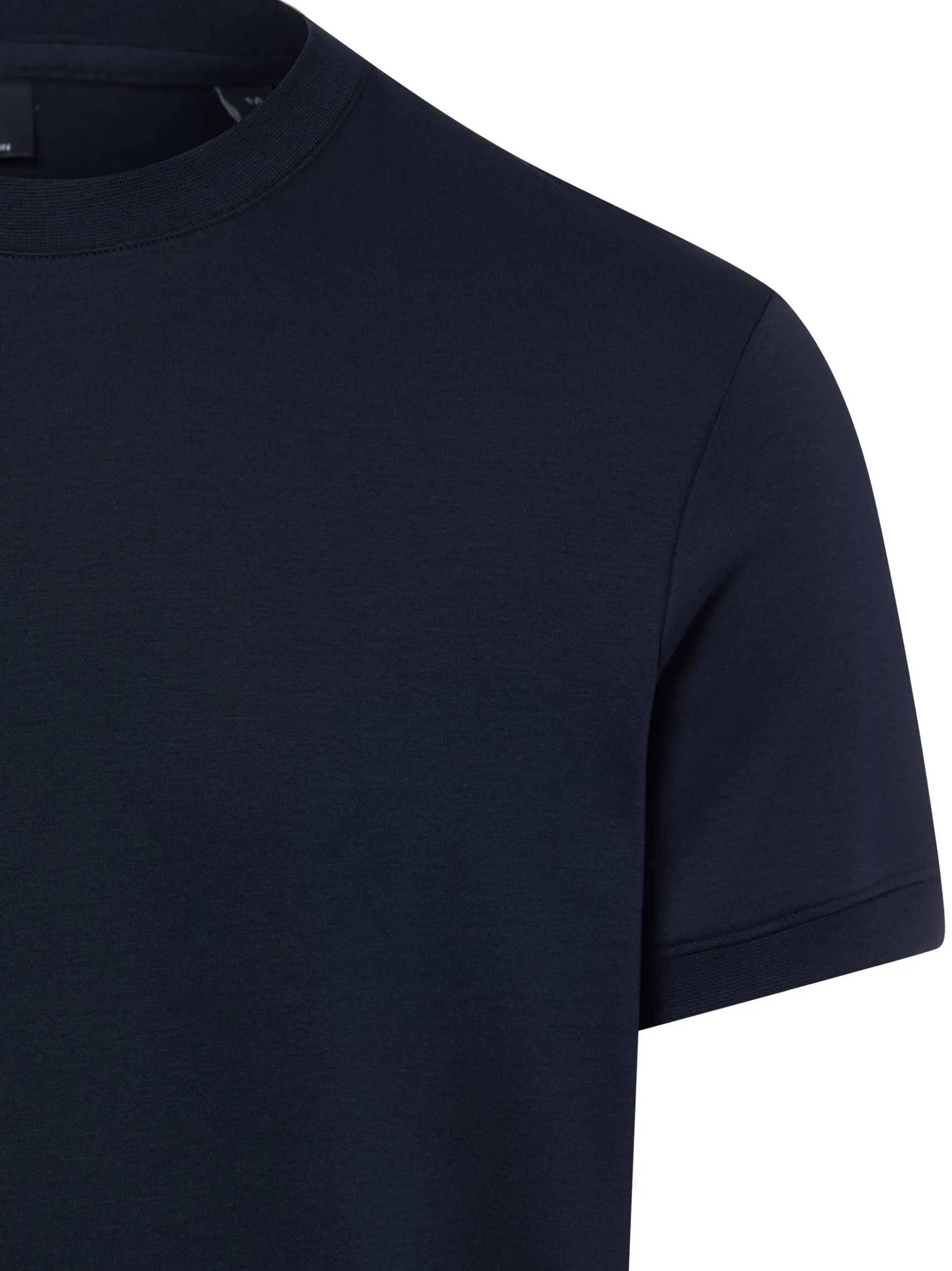 Ragman Herren T-Shirt in marine - Ausschnitt: Rundhals