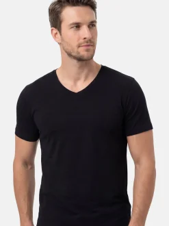 Ragman Herren Unterhemden im 6er-Pack in braun