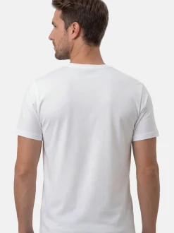 Ragman Herren Unterhemden im 6er-Pack in weiß