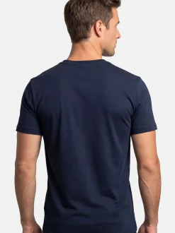 Ragman Herren Unterhemden im 6er-Pack in blau
