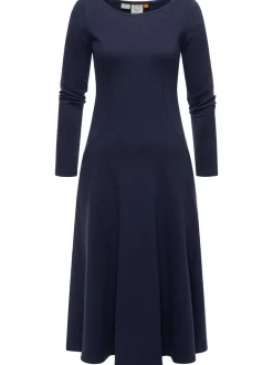 Ragwear Damen A-Linien-Kleid - Appero Long in marine