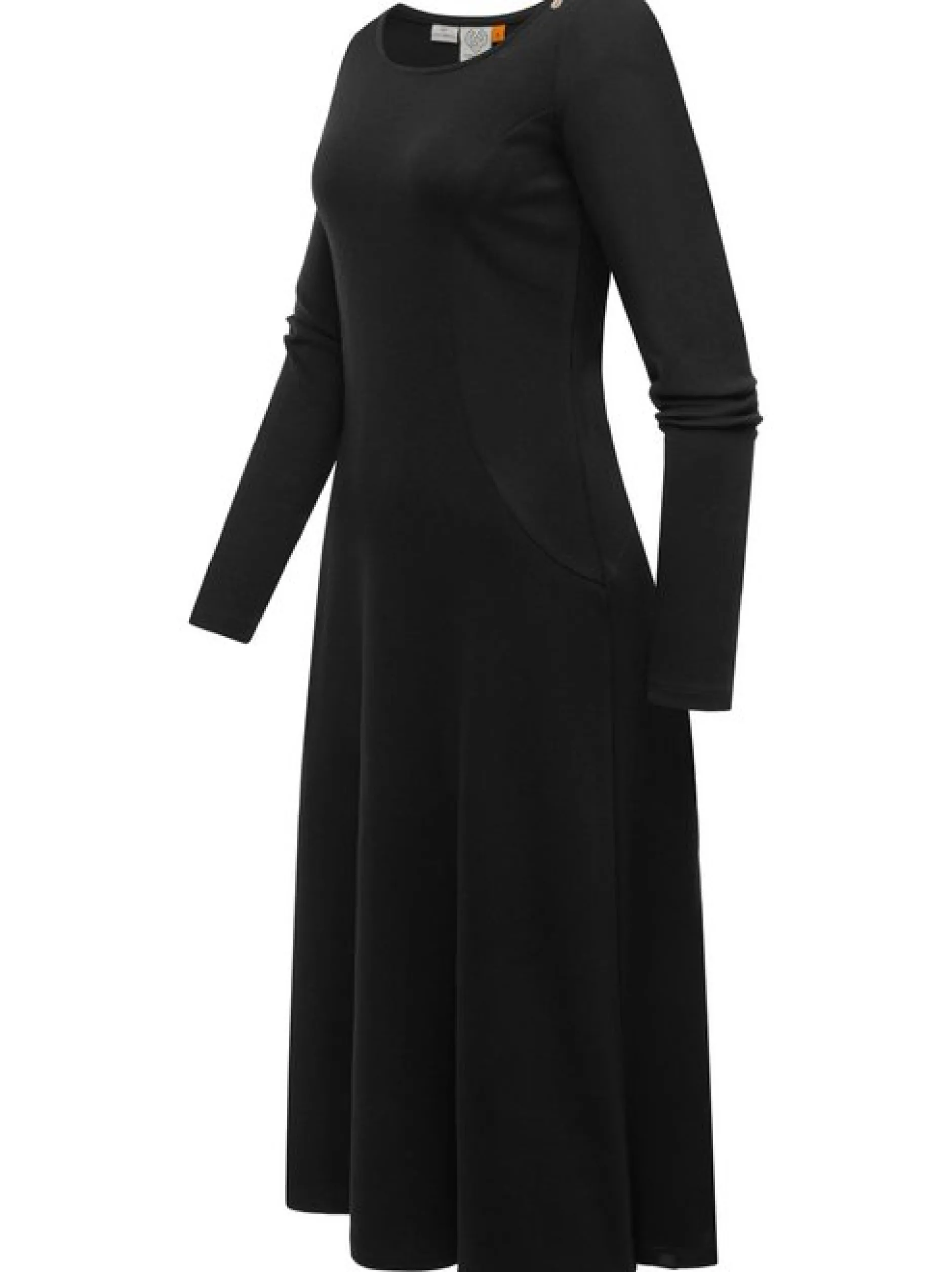Ragwear Damen A-Linien-Kleid - Appero Long in schwarz