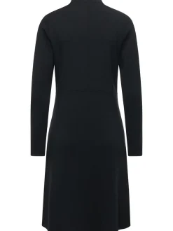 Ragwear Damen A-Linien-Kleid - Leavie in schwarz