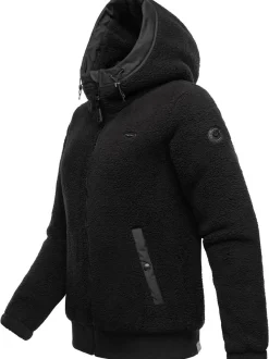 Ragwear Damen Übergangsjacke - Cousy Short in schwarz