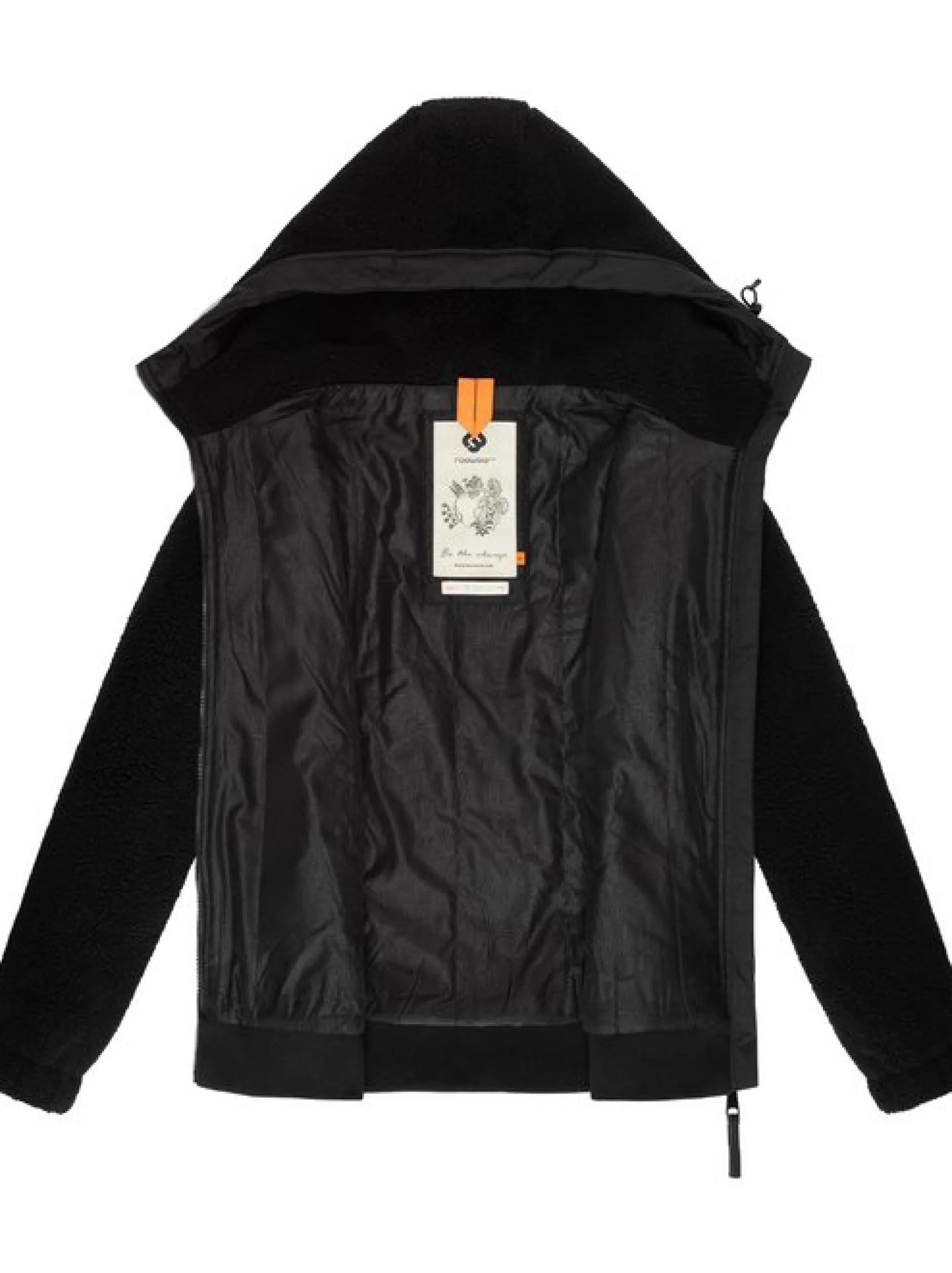 Ragwear Damen Übergangsjacke - Cousy Short in schwarz