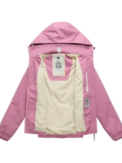 Ragwear Damen Übergangsjacke - Dizzie Tech in rosa