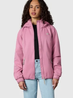 Ragwear Damen Übergangsjacke - Dizzie Tech in rosa