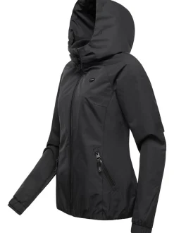 Ragwear Damen Übergangsjacke - Dizzie Tech in schwarz