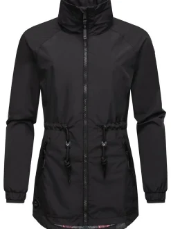 Ragwear Damen Übergangsjacke - Tacy in schwarz