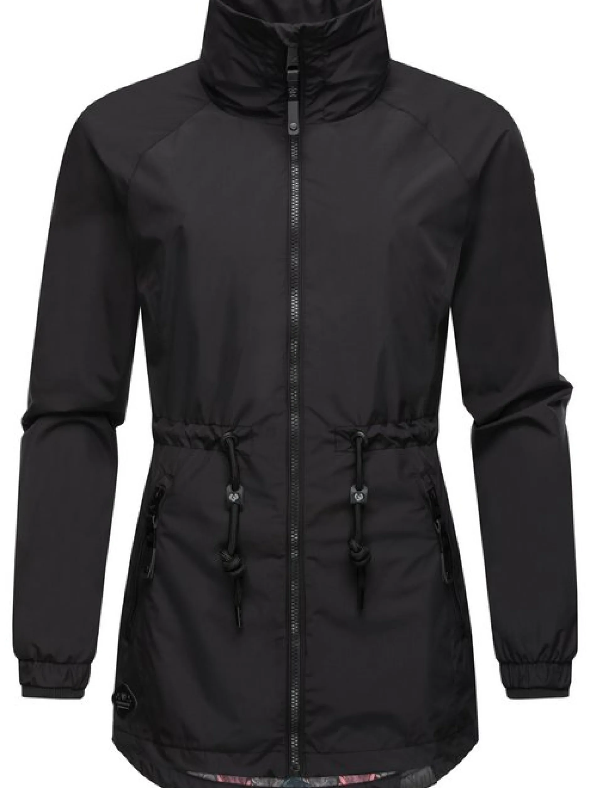Ragwear Damen Übergangsjacke - Tacy in schwarz