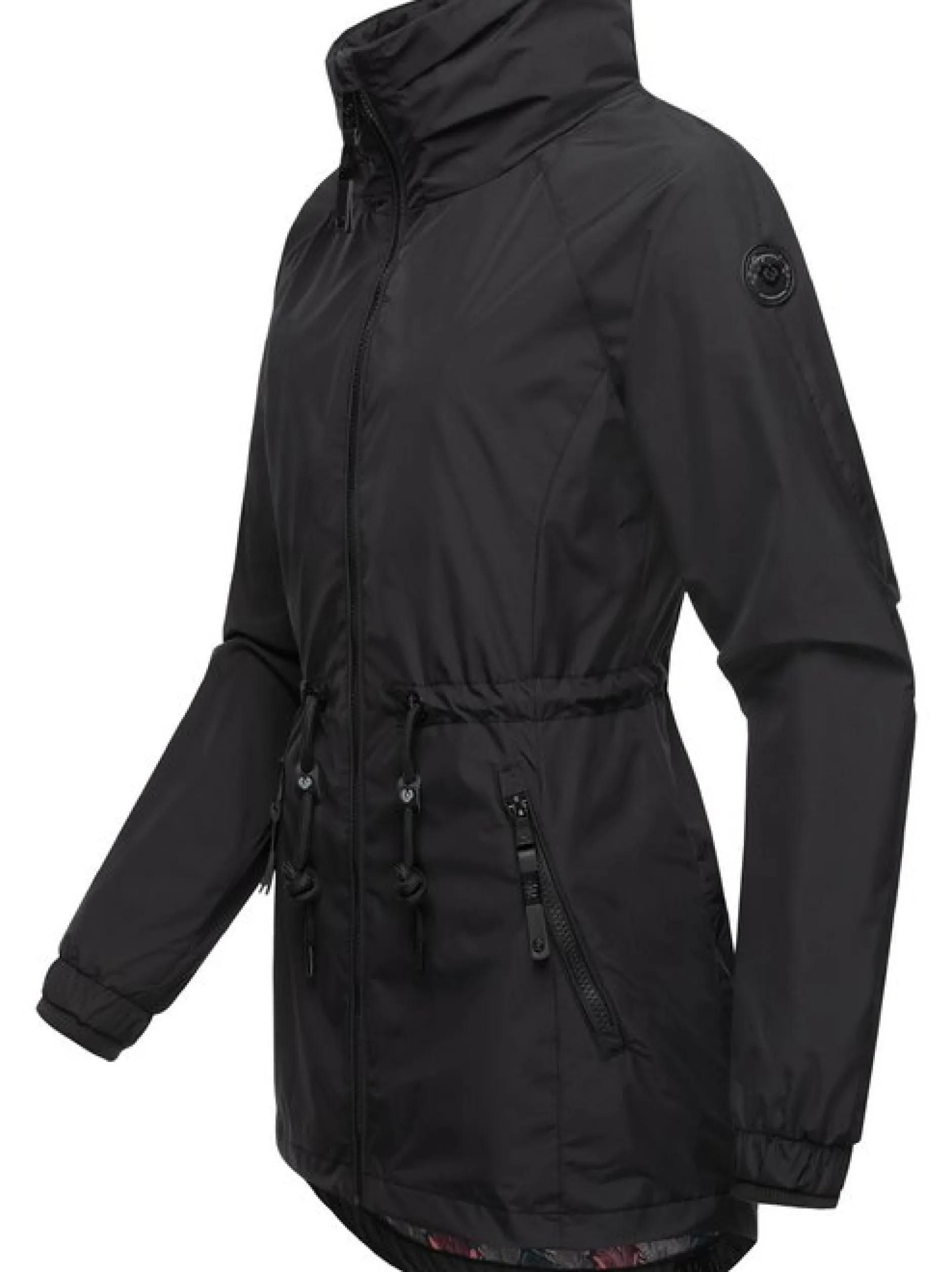Ragwear Damen Übergangsjacke - Tacy in schwarz