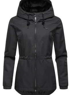 Ragwear Damen Übergangsjacke - Dankka Tech in schwarz