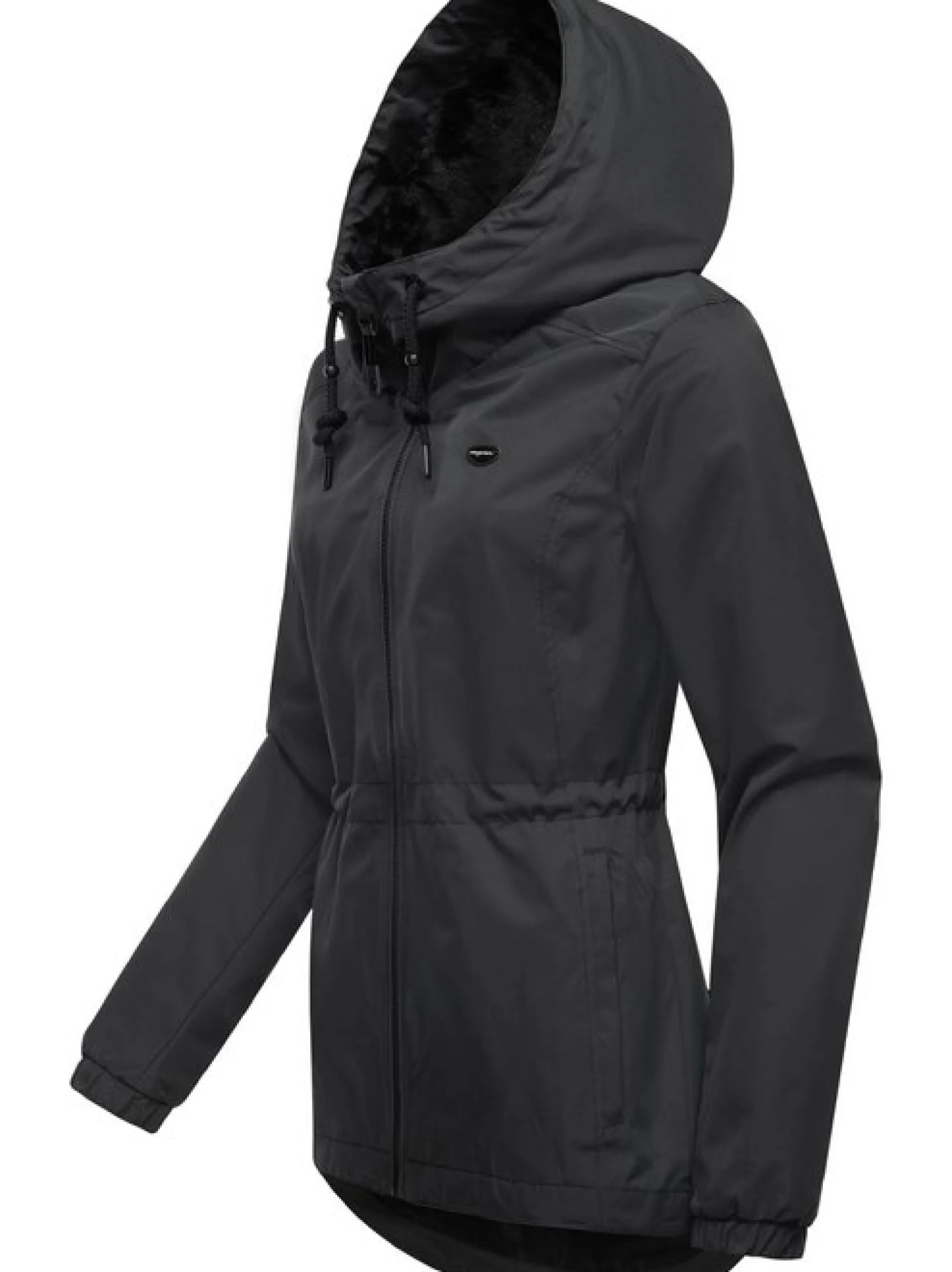 Ragwear Damen Übergangsjacke - Dankka Tech in schwarz