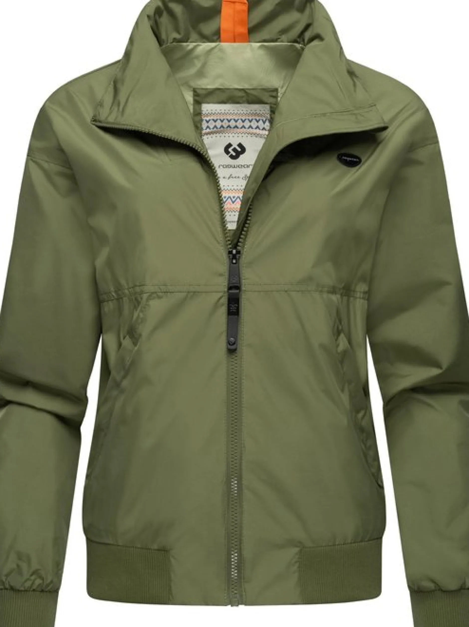 Ragwear Damen Übergangsjacke - Goona in oliv