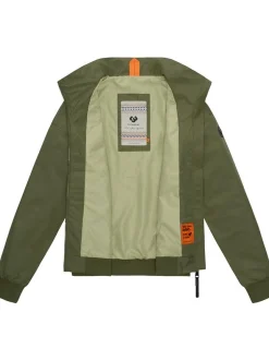 Ragwear Damen Übergangsjacke - Goona in oliv