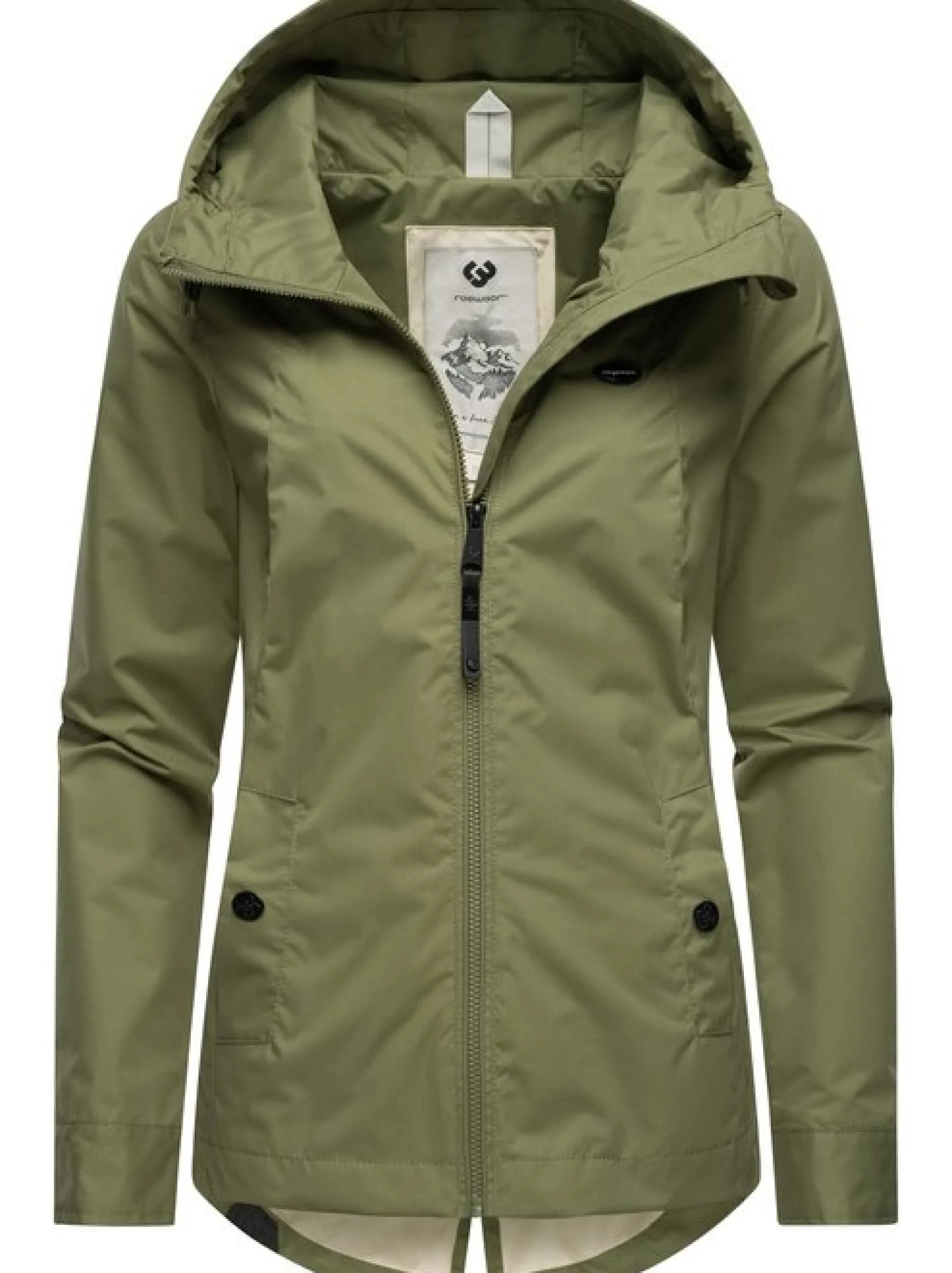 Ragwear Damen Übergangsjacke - Monade Übergang in oliv