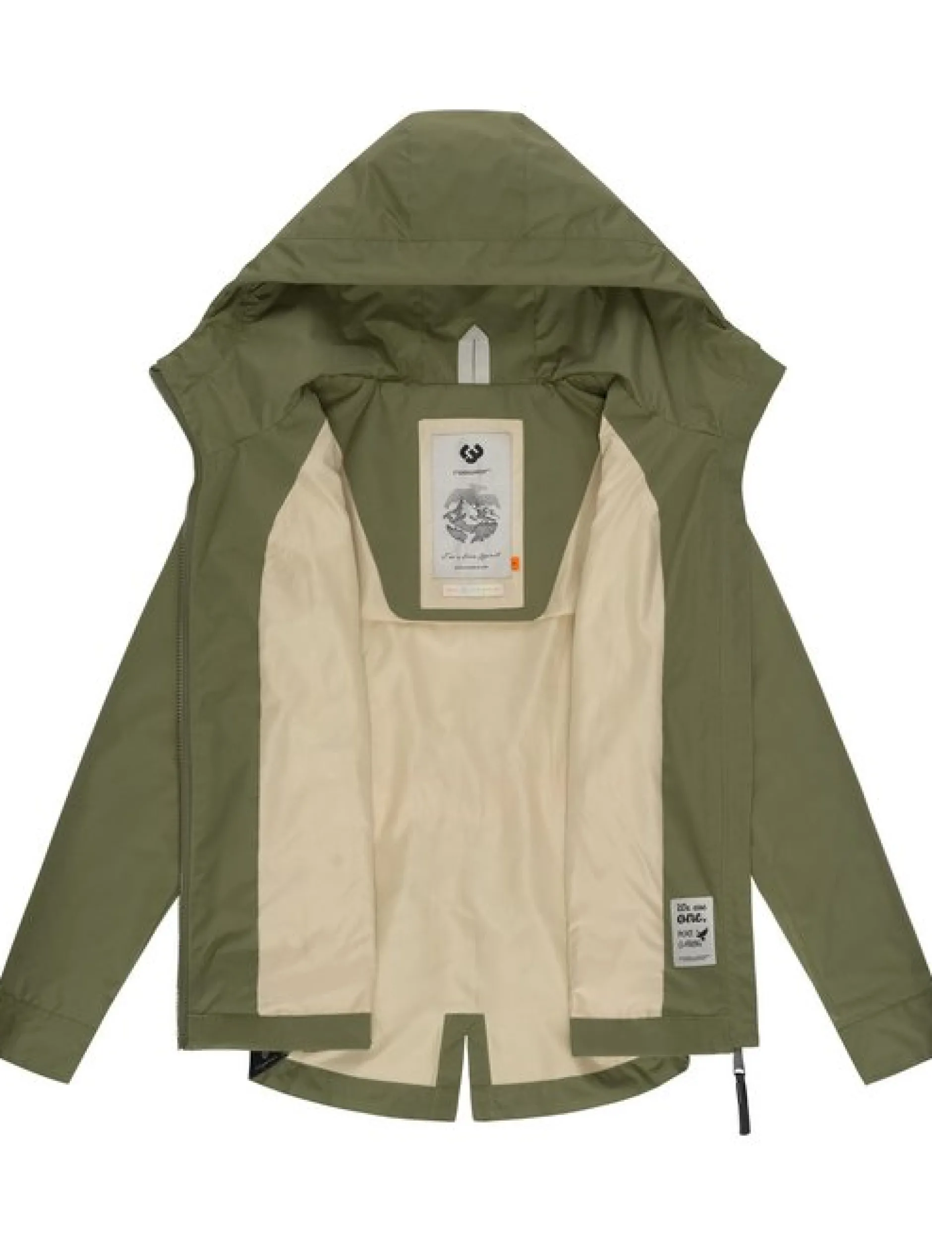 Ragwear Damen Übergangsjacke - Monade Übergang in oliv