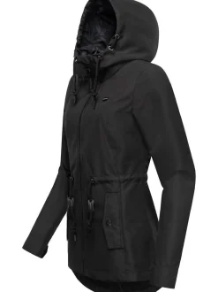 Ragwear Damen Übergangsjacke - Monadis in schwarz