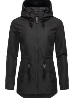 Ragwear Damen Übergangsjacke - Monadis in schwarz