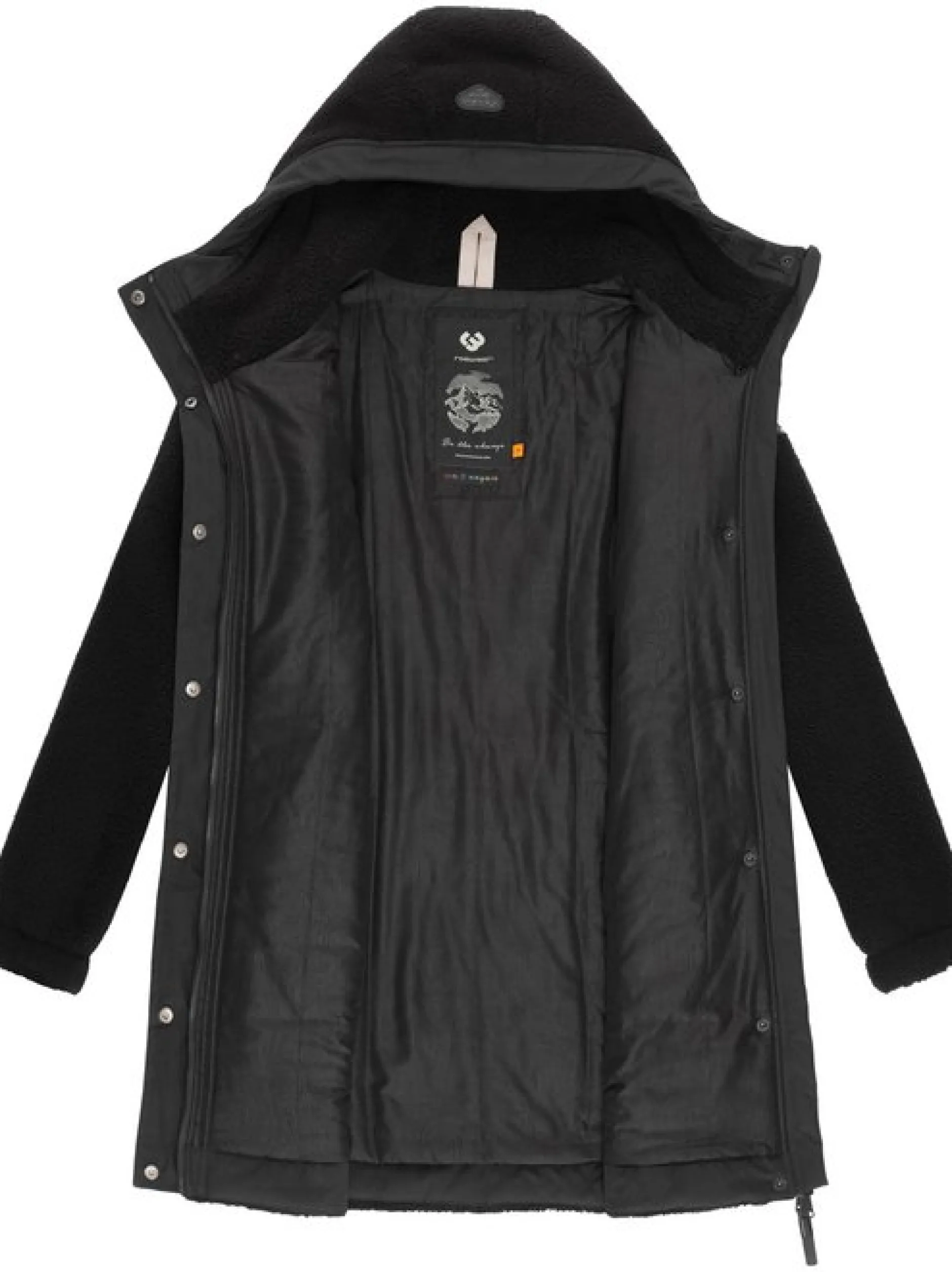 Ragwear Damen Übergangsjacke - Cousy in schwarz