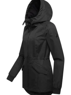 Ragwear Damen Übergangsjacke - Dowey A in schwarz