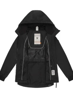 Ragwear Damen Übergangsjacke - Dowey A in schwarz
