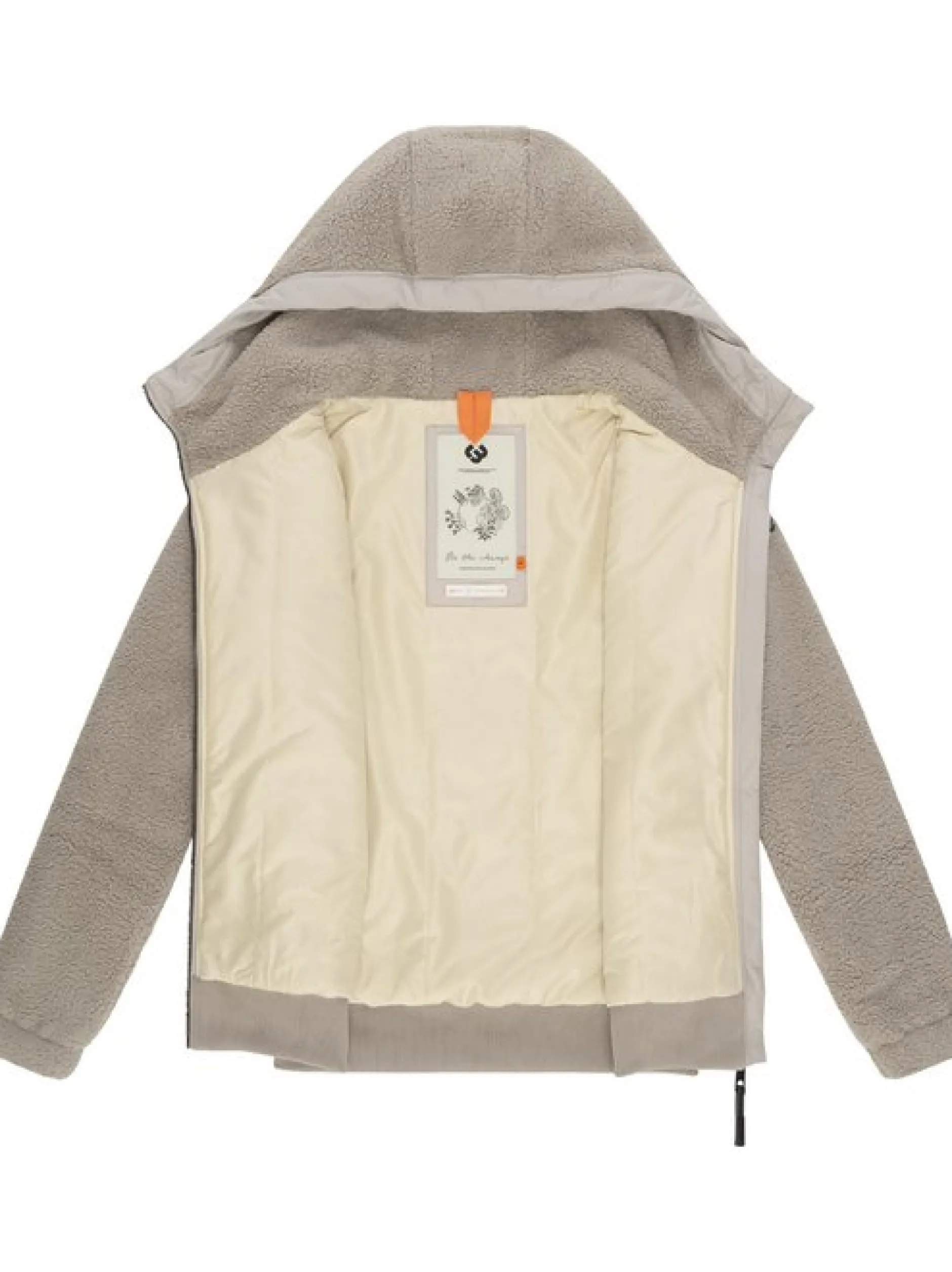 Ragwear Damen Übergangsjacke - Cousy Short in beige
