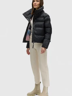 Ragwear Damen Übergangsjacke - Lunis in schwarz