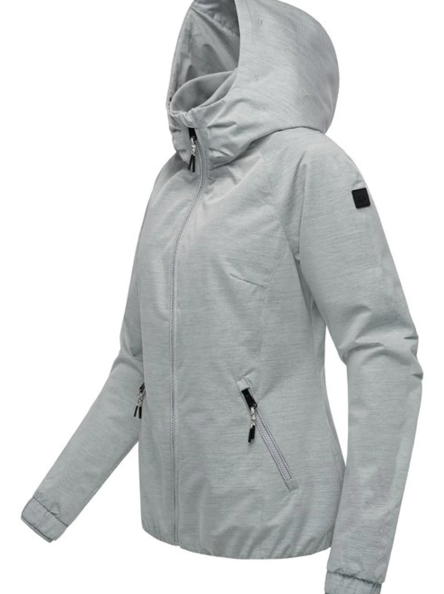 Ragwear Damen Übergangsjacke - Dizzie Tech in hellgrau