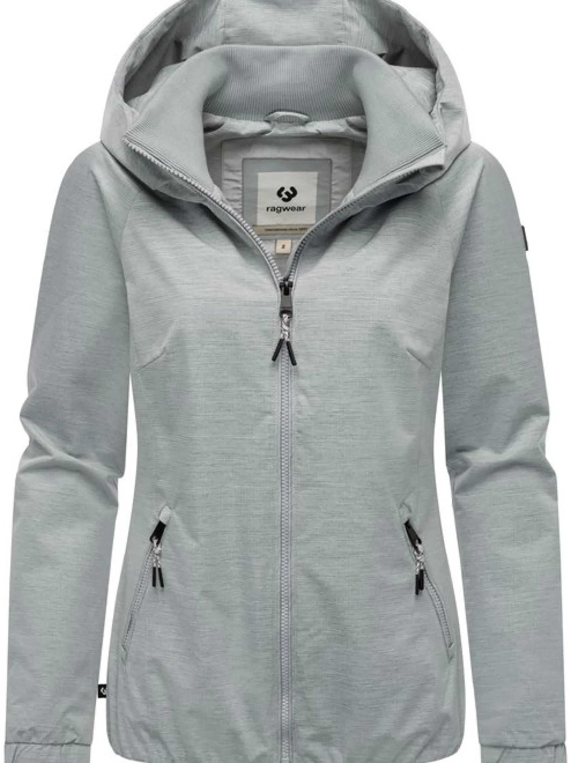 Ragwear Damen Übergangsjacke - Dizzie Tech in hellgrau