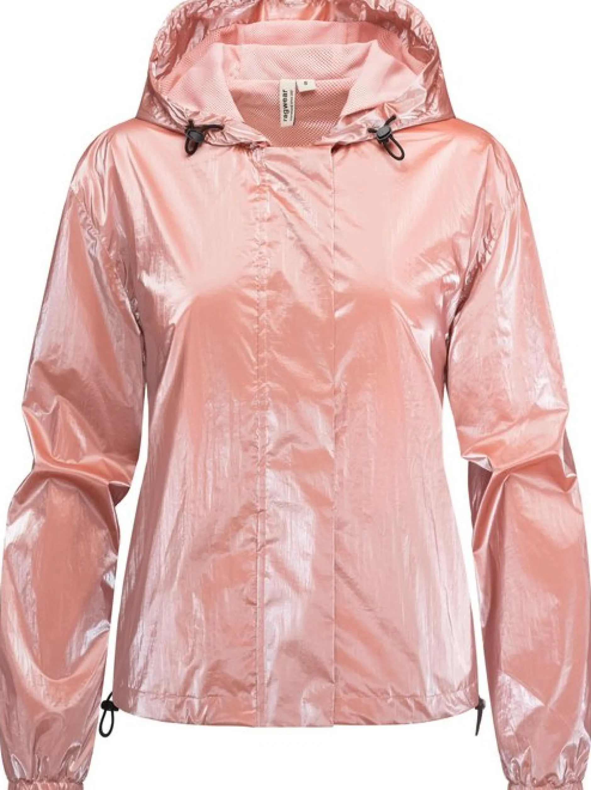 Ragwear Damen Übergangsjacke - Cezanna Shine in altrosa