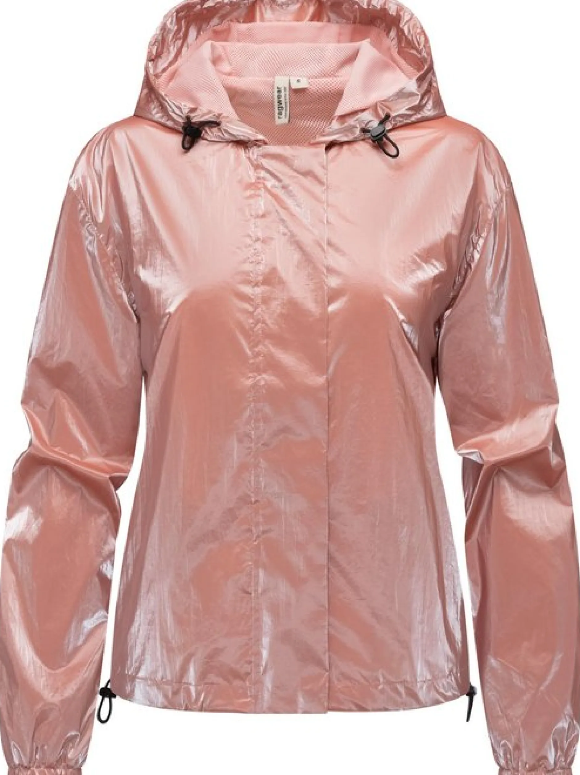 Ragwear Damen Übergangsjacke - Cezanna Shine in altrosa