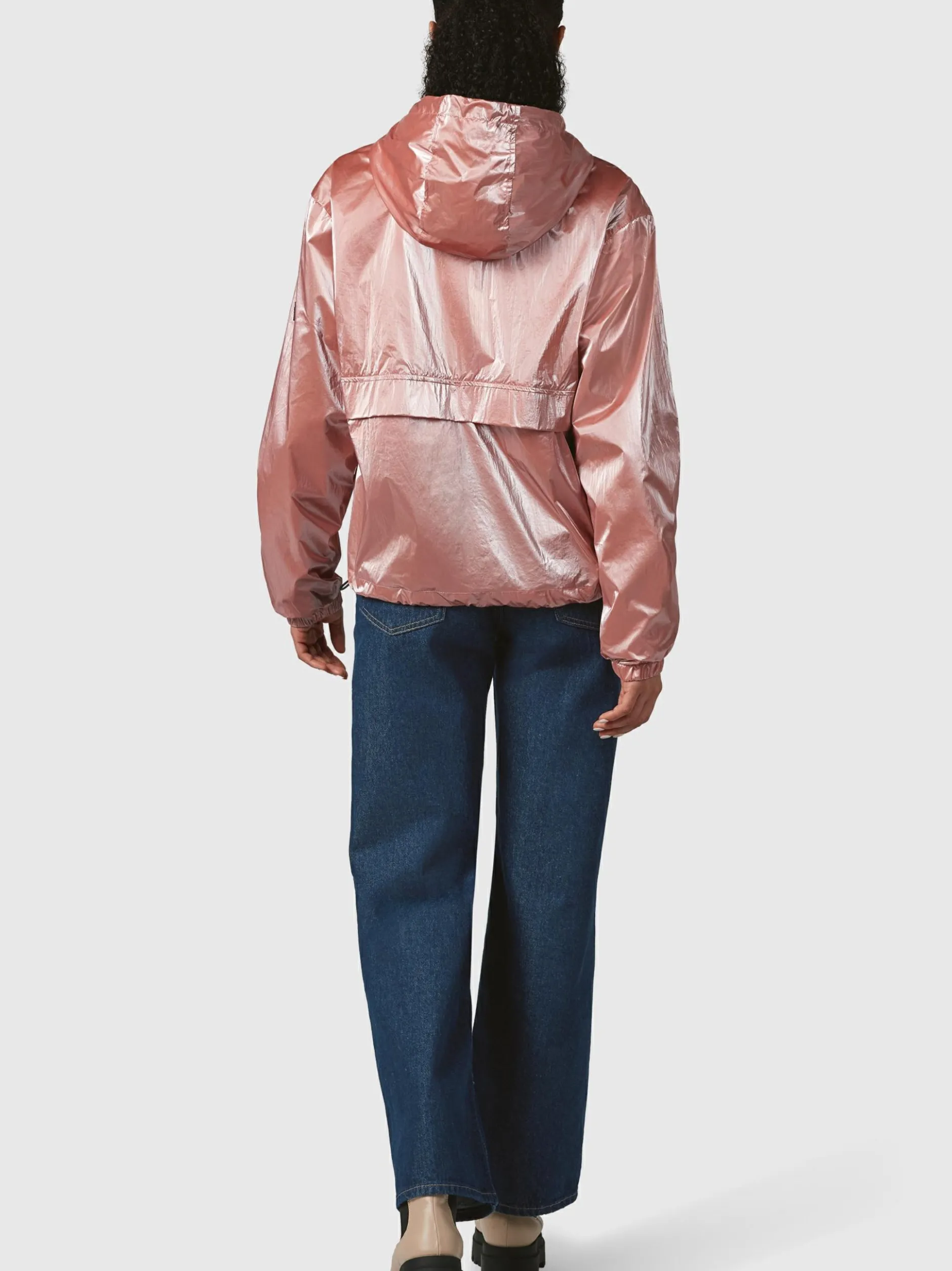 Ragwear Damen Übergangsjacke - Cezanna Shine in altrosa