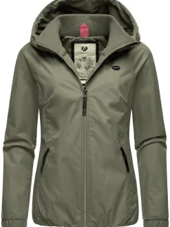 Ragwear Damen Übergangsjacke - Dizzie in oliv